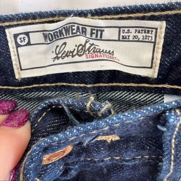 NEW Levi Strauss Signature Work Wear‎ Jeans 32x32 - Picture 5 of 7